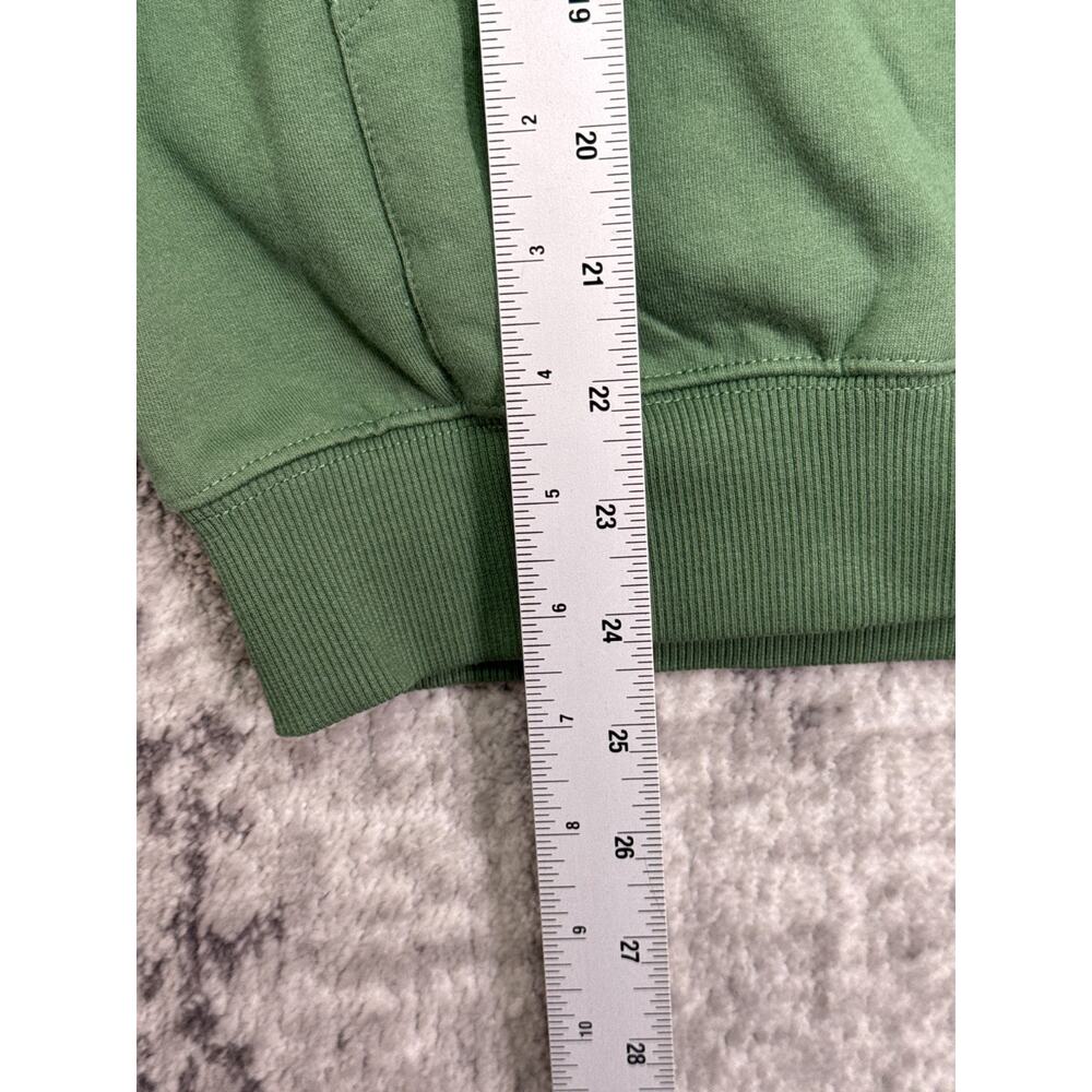 Boys Lie Charmer Hoodie XS / S Womens Green Oversized Pullover Sweatshirt - Picture 6 of 9